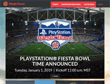 Tablet Screenshot of fiestabowl.org